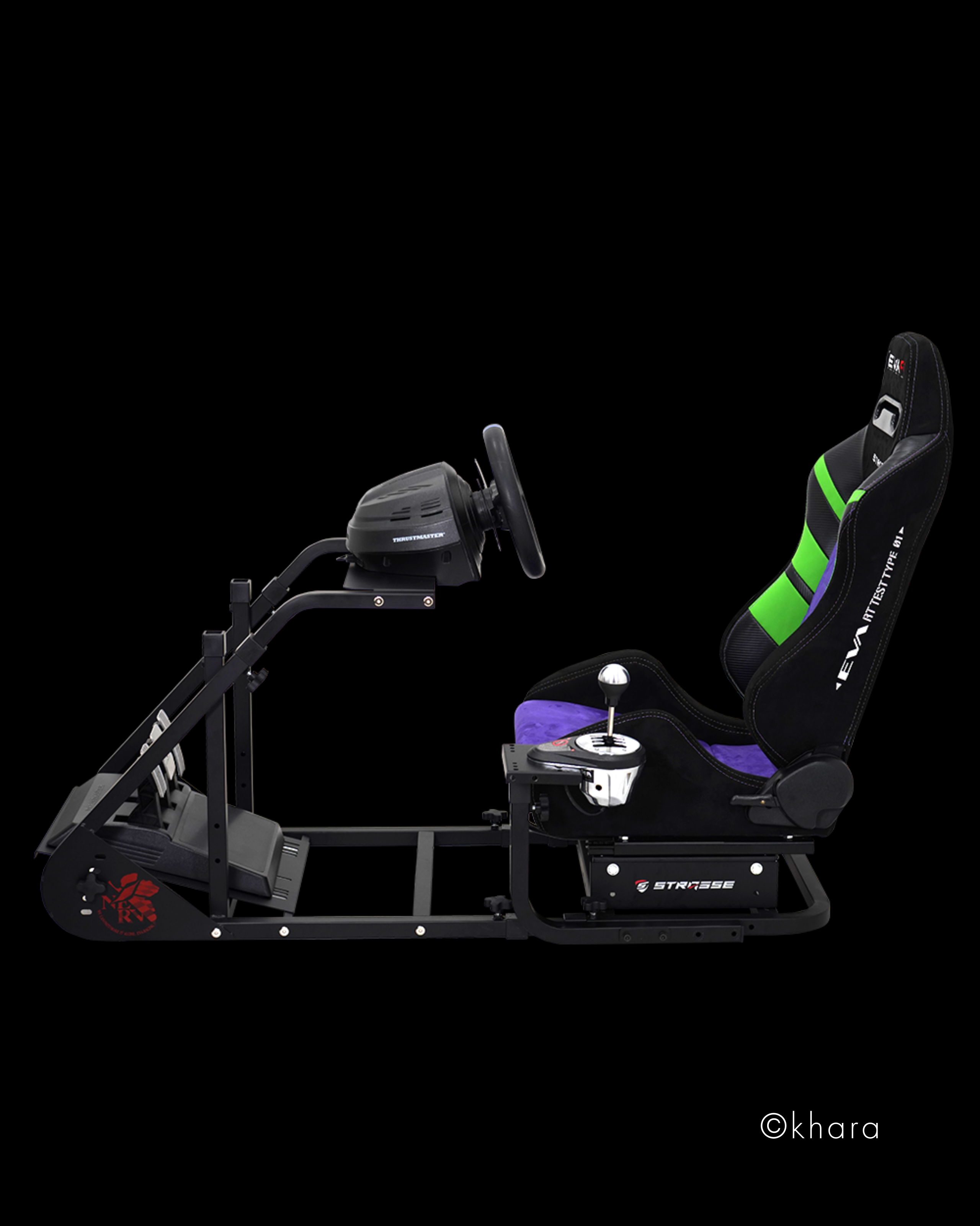 Pro Racing Simulator Cockpit Evangelion Edition STR91